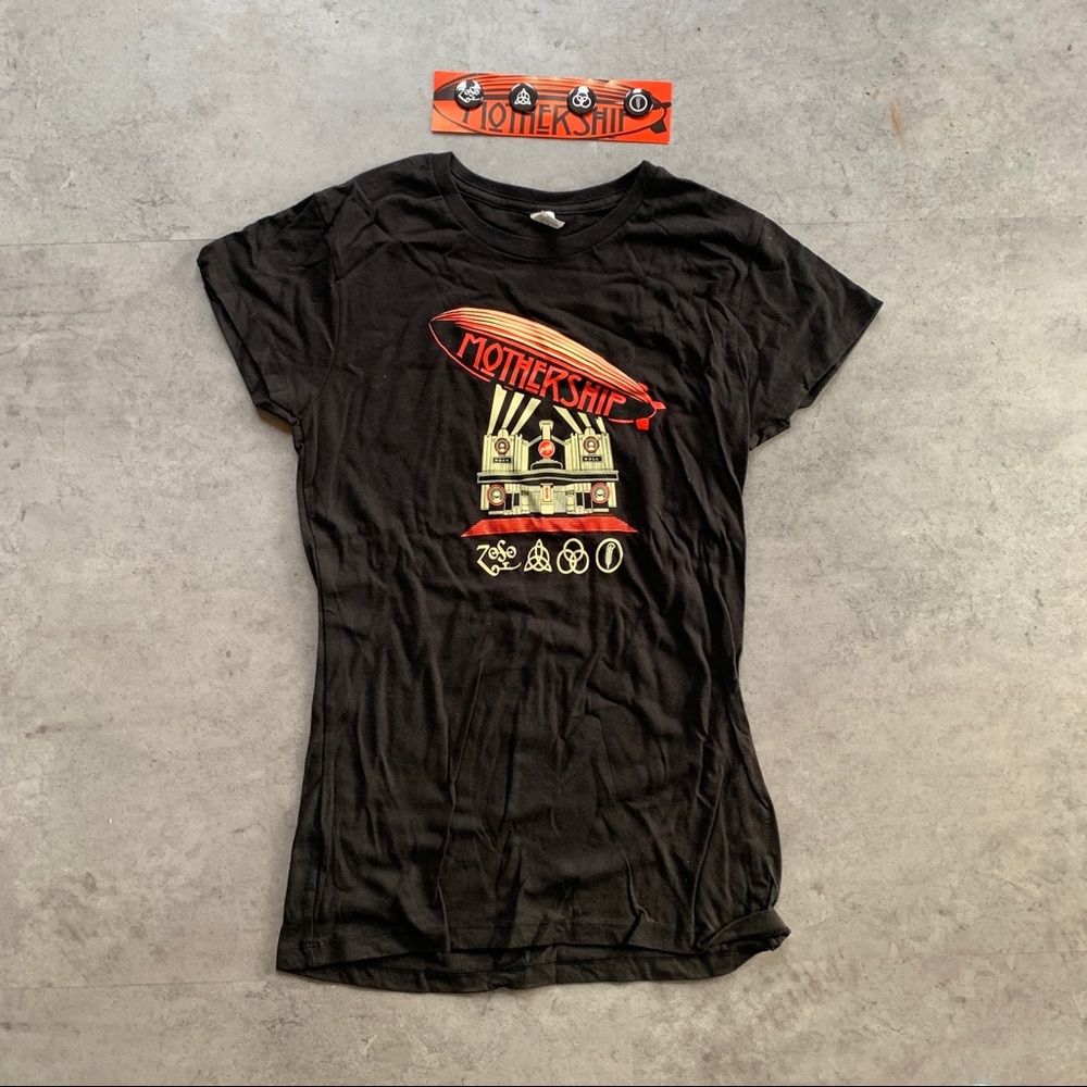 Led Zeppelin Mothership Vintage T Shirt Women’s